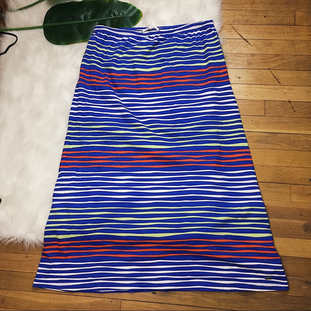 🚫SOLD🚫 Tommy Hilfiger Striped Maxi Summer Skirt